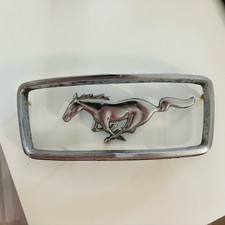 Ford Mustang 1968 Emblem Mit Rahmen Original