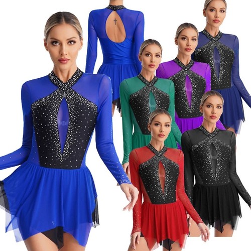 Damen eiskunstlauf kleid - damen,