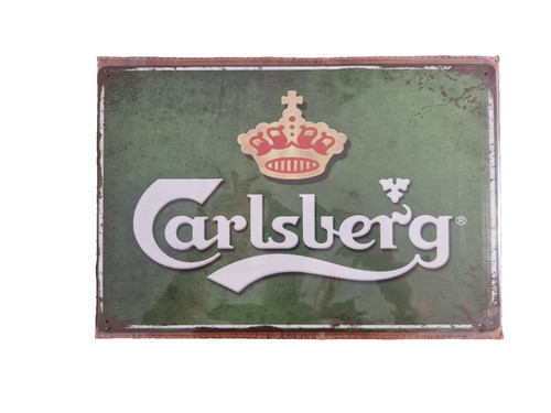 Blechschild carlsberg 20x30cm - blechschild,
