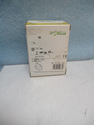 Wago sps feldbuskoppler 750 - wago, sps-feldbuskoppler