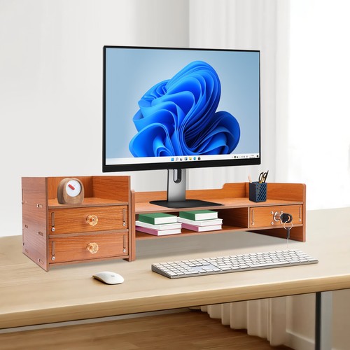 Monitorständer holz - monitorständer,
