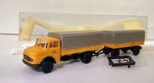Brekina 1:87 4714 MB 322 LKW mit Anhänger - TOP + OVP A870