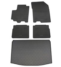 Gummi Fußmatten Kofferraumwanne für Suzuki SX4 S-Cross 2013-2021 Set Gummimatten