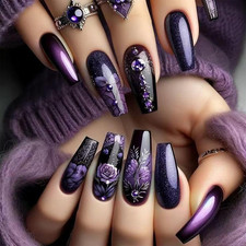 Lila rosen nageldesign press - lila,