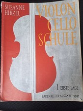 Noten, Cello,  S. Hirzel