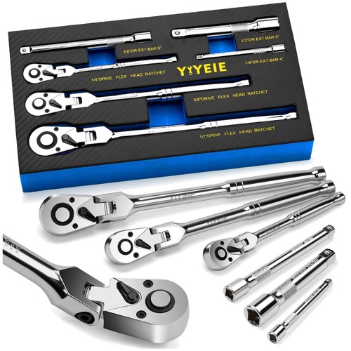 Ratschen set tlg flexkopf - ratschen-set,