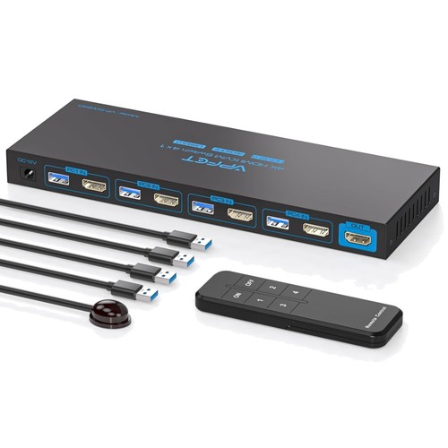 Kvm switch monitor hdmi - pc,