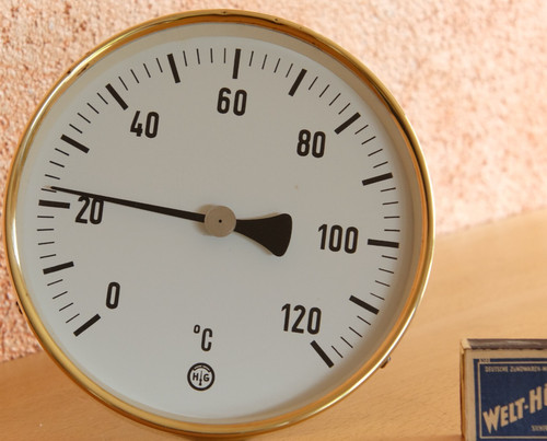 Großes 16cm thermometer - großes,