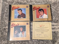Elvis Presley The Legend 3 CD Limited Gold First Edition - RCA 1983