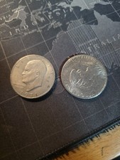 USA 1 Dollar 1971 2 Stück 