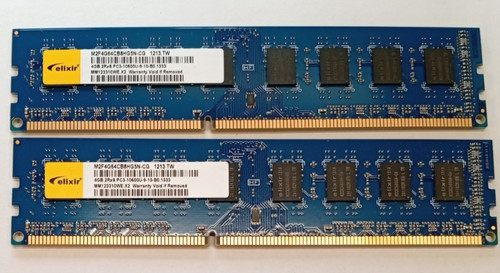 2x4gb ram elixir pc3 - elixir,