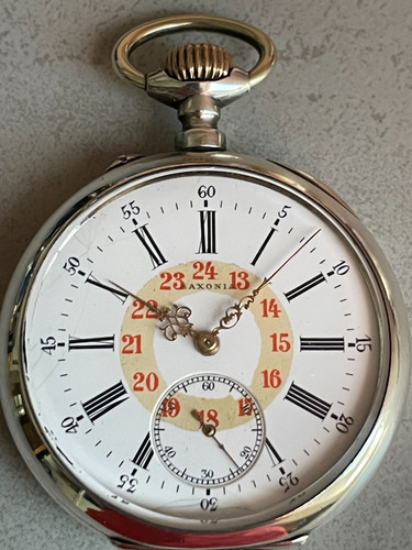 Saxonia silbertaschenuhr - saxonia,