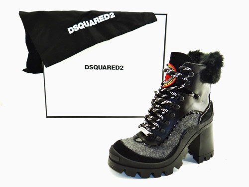 Dsquared2 boots heeled ankle - heeled,