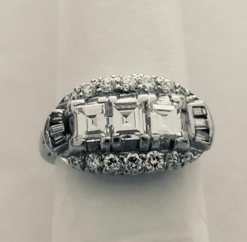Ring platin gebraucht antik - ring,,