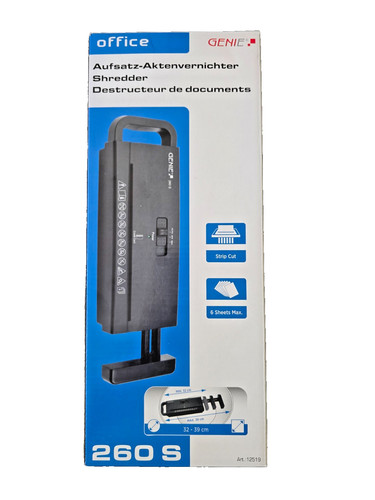 Genie 260s aktenvernichter - 260s,