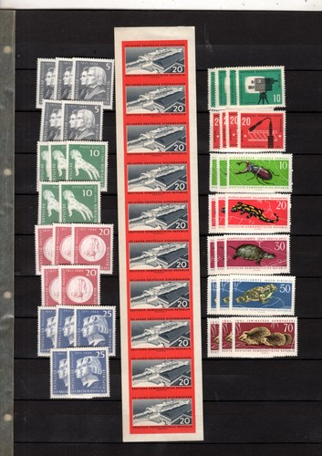 Ddr super partie postfrisch - ddr,
