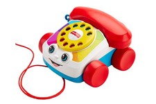 Fisher-Price FGW66 - Plappertelefon Motorikspielzeug mit Geräuschen, Babyspielze