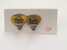 1 Stück Doppelballon Bier Pins Potts Brauerei