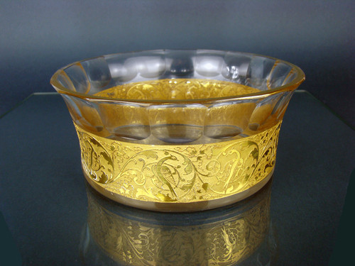 Moser karlsbad glas schale - moser,