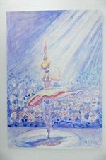 Wilhelm Klußmann Aquarell