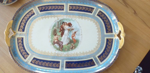 Art deco servierplatte - deco,