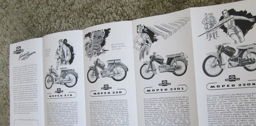 Hercules moped motorrad - moped,