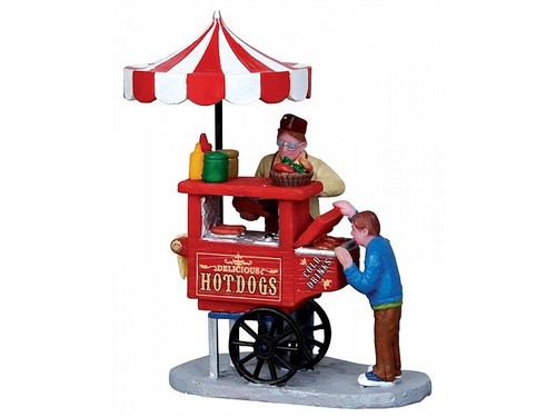 Hot dog wagen lemax cod - dog,