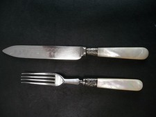 Antikes reisebesteck messer - antikes, messer&