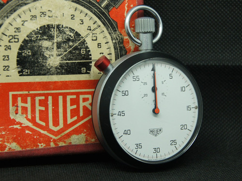 Vintage heuer stoppuhr - heuer,