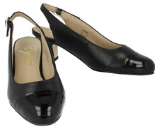 Damen Equity Schwarz/Lackleder