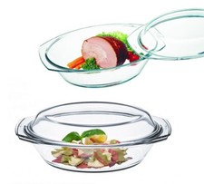 AUFLAUFFORM OVAL GLAS + Deckel