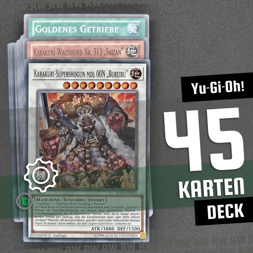 Yugioh karakuri deck - -,
