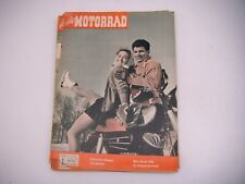 Das Motorrad - Ausgabe 11 von 1958 - Mars Monza, Scott Dreizylinder