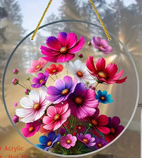 Fensterbild Blumen Frühling