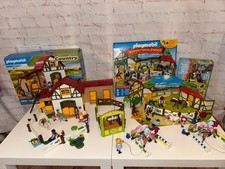 Playmobil Country Set 6927 Ponyhof +6474 Stallerweiterung +71242 Reitunterricht+