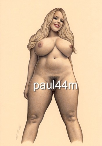 Nude art woman - art, aktzeichnung