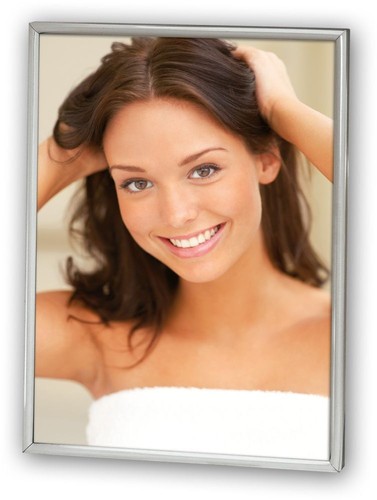 Fotorahmen silber elaine 5x8 - fotorahmen,