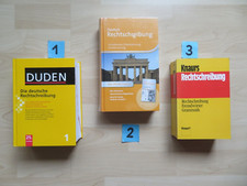 Deutsche Rechtschreibung, WAHL aus Duden 2010, neu+verpackt ODER von Knaurs 1992