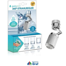 puregreen 360°-Strahlregler Wassersparer Waschbecken Wasserersparnis /#82200295