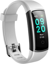 Graue Fitnessuhr mit