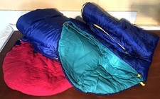 Doppel-Schlafsack (2x) koppelbar für Paar, XL, Kopfteil, leicht