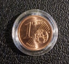 Echte FEHLPRÄGUNG,  1 Euro Cent  Deutschland 2002 A Kleines MÜNZBILD 