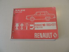1965-1971 Ersatz Teile Katalog Parts List Catalogue de pieces Renault 10 Major