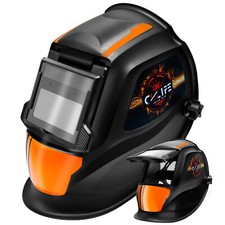 Automatik Schweißhelm Solarbetriebene Schweißschirm Real Colour Schweißmaske