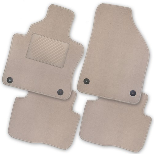 Auto fußmatten exklusiv beige - auto-fußmatten,