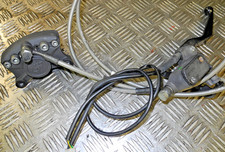 Bremse vorne AJP,Bremssattel,Bremspumpe u.Bremsleitung Peugeot Elystar 50 +TSDI