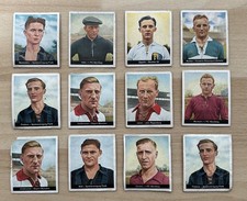 12x Hinein 1937 Fussball Bild Zigarettenbilder Müller & Co Dresden 2. Weltkrieg 