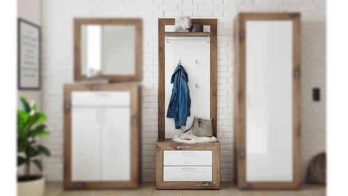 Garderobe wandschrank neapel - garderobe,
