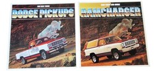 2x DODGE RAM CHARGER PICKUPS