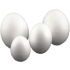 Styroporeier massiv Länge